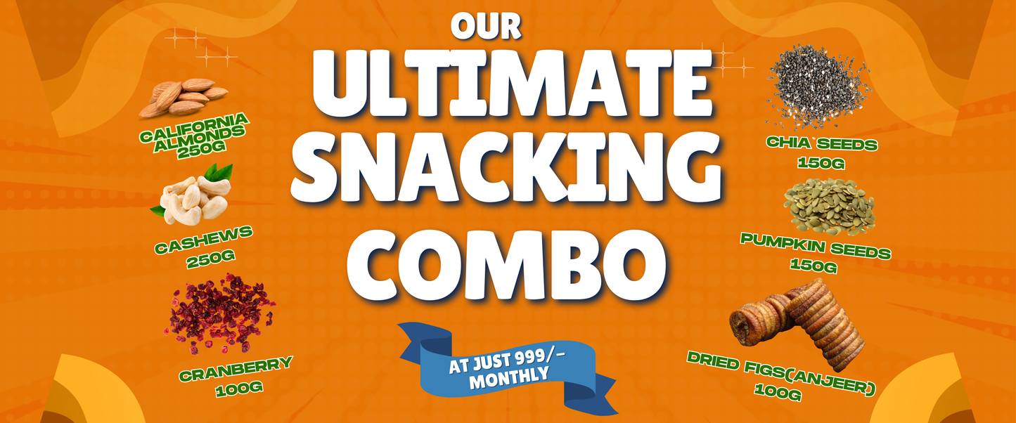 Snacking Dry Fruit Combo Monthly