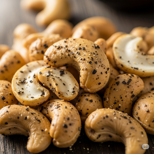 Black Pepper Cashews (Kaali Meeri)